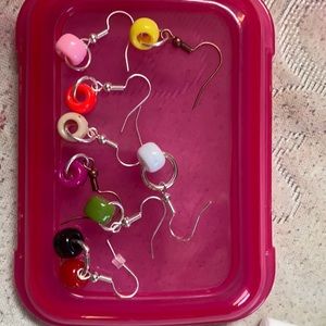 Colorful Bead Earrings